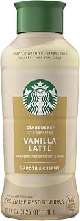 Starbucks Iced Espresso Vanilla Latte
