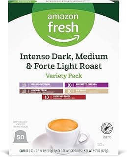 Intenso Dark Medium & Forte Light Roast Aluminum