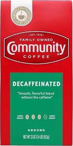 Community Coffee Decaffeinated Medium-Dark Roast