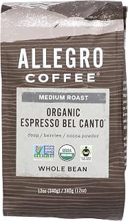 Allegro Coffee Organic Espresso Bel Canto