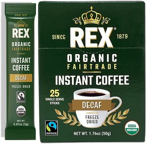 Rex Coffee Organic Fairtrade Decaf