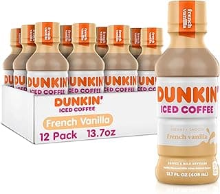 Dunkin' French Vanilla Iced Coffee Bottles