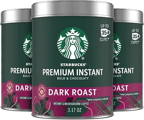 Premium Instant Coffee Dark Roast