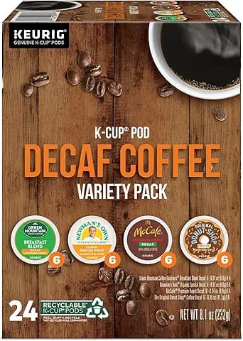 Keurig Decaf Coffee Variety Pack