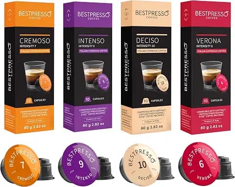 Bestpresso Coffee capsules compatible with