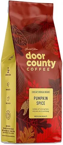 Door County Coffee Pumpkin Spice DECAF Flavored