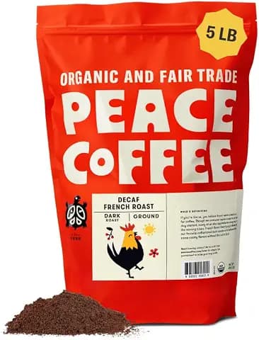 Peace Coffee Decaf French Roast