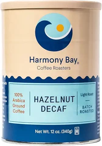Harmony Bay Decaf Hazelnut Flavored
