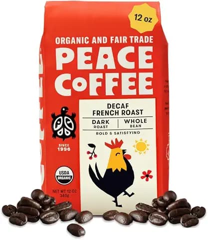 Peace Coffee Decaf French Roast