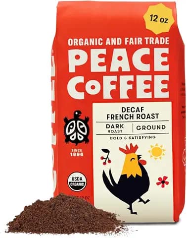 Peace Coffee Decaf French Roast