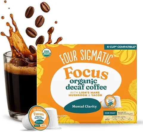 Four Sigmatic Decaf Mushroom Coffee K-Cups |