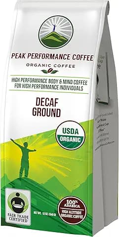 Peak Performance High Altitude Organic Decaf Coffee