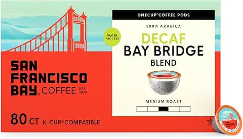 San Francisco Bay DECAF Bay Bridge Blend K-Cup