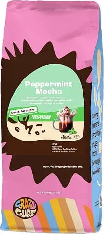 Crazy Cups Flavored Ground Decaf Peppermint