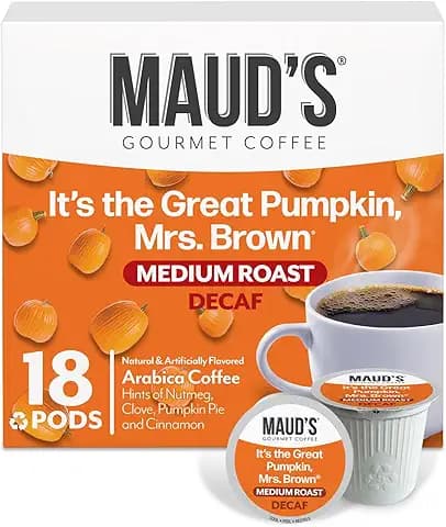 Maud’s Decaf Pumpkin Spice Flavored