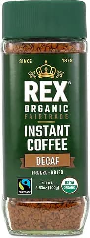 Rex Coffee Organic Fairtrade Decaf