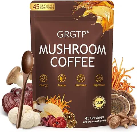 Mushroom Coffee Instant Mushroom Coffee Organic