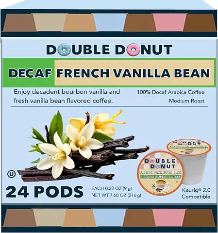 Double Donut Decaf French Vanilla