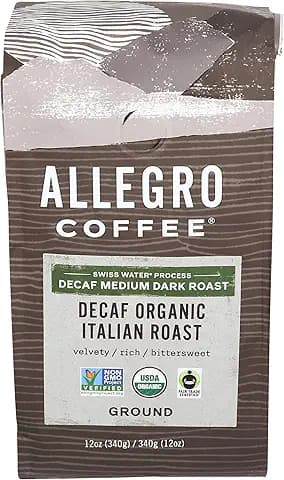 Allegro Coffee Decaf Organic Italian Roast