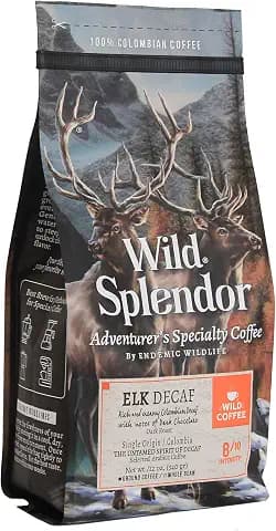 ELK DECAF SPECIALTY COFFEE Ground Colombian Arabica