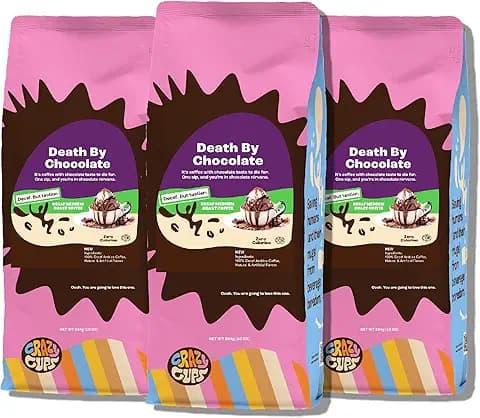 Crazy Cups Flavored Ground Decaf Chocolate