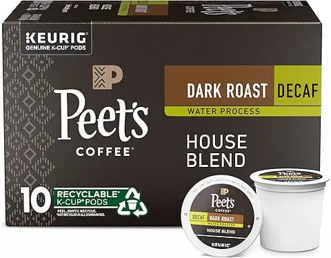 Peet's Coffee Dark Roast Decaffeinated