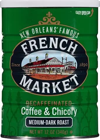 French Market Coffee & Chicory Decaffeinated