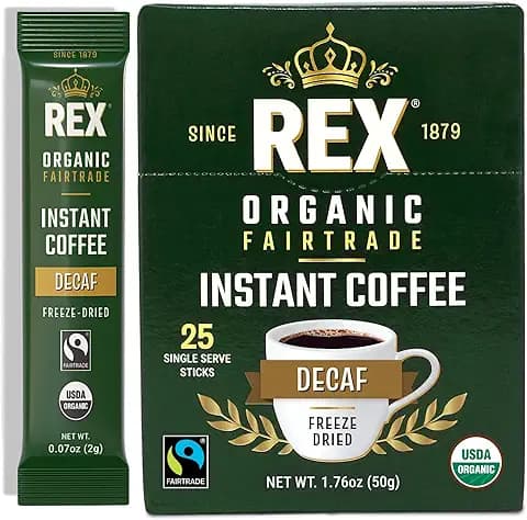 Rex Coffee Organic Fairtrade Decaf