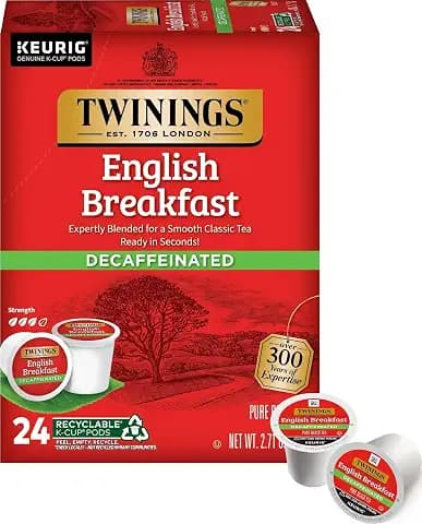 Twinings Decaffeinated English Breakfast Black Tea