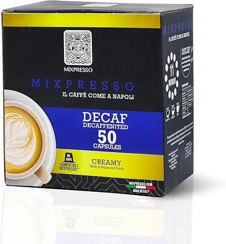 Mixpresso Decaf Coffee Espresso Capsules 100% from