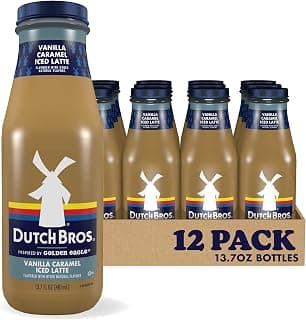 Dutch Bros Vanilla Caramel Iced Latte