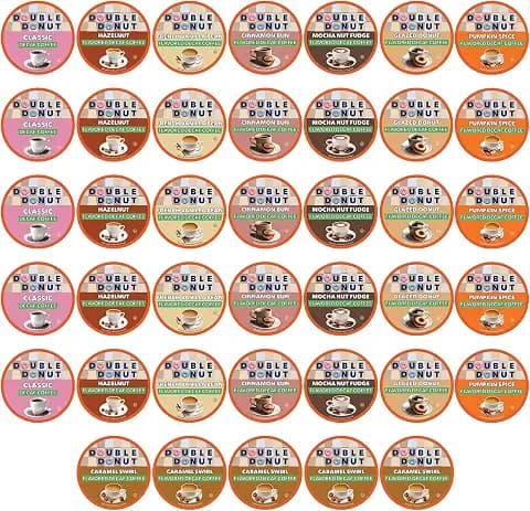 Double Donut Coffee Decaf Flavored Coffee Single